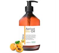 Oïléna - Organic Apricot Oil, 100% Pure & Natural, Cold Pressed Moisturiser, Vegan Skincare, Hair & Massage Oil, Rich in Vitamins, Extra Virgin, 500 ml