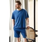 Oiler & Boiler Men's Tangier Garment Dye Tee in Blue | Size: Large Oiler & Boiler Blue L