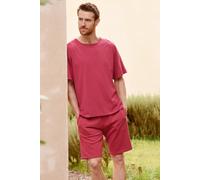Oiler & Boiler Men's Tangier Garment Dye Tee in Dark Red | Size: Medium Oiler & Boiler Dark Red M