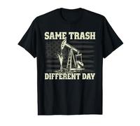 Oilfield Same Trash Different Day Oil Rig Worker Roughneck Value Graphic T-Shirt