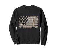Oilfield Worker Oil Rig Drilling Oilman Oil Worker Sweatshirt