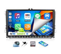 OiLiehu 2G+64G Android 13 Car Stereo for VW Passat Golf Seat POLO Leon Tiguan Wireless CarPlay Android Auto, 9'' IPS Touchscreen Radio with WiFi GPS Mirror Link Bluetooth FM RDS EQ SWC + Backup Camera