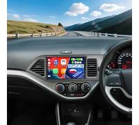 OiLiehu 4+64G/8-Core Android 15 Qualcomm Car Stereo for Kia Picanto Morning 2011-2017 Wireless CarPlay Android Auto, 9'' Touchscreen with WiFi GPS Mirror Link Bluetooth FM RDS DSP EQ SWC Backup Camera