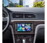 OiLiehu 4+64G/8-Core Android 15 Qualcomm Car Stereo for VW Polo Golf 5 Caddy T5 Tiguan Wireless CarPlay Android Auto, 7'' Touchscreen with WiFi GPS Mirror Link Bluetooth FM RDS DSP EQ SWC Camera