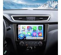 OiLiehu 4G+128G Android 15 Car Stereo for Nissan Qashqai J11 X-Trail 3 T32 2013-2017 with Wireless CarPlay Android Auto, 10.1'' Touchscreen with WiFi GPS Mirror Link Bluetooth FM RDS EQ SWC Camera