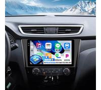 OiLiehu 4G+64G Android 15 Car Stereo for Nissan Qashqai J11 X-Trail 3 T32 2013-2017 with Wireless CarPlay Android Auto, 10.1'' Touchscreen with WiFi GPS Mirror Link Bluetooth FM RDS EQ SWC Camera