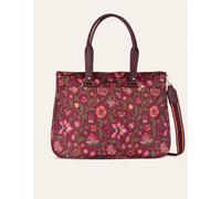 Oilily Charly Carry All Joy Flowers Chocolate