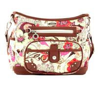 Oilily cross body bag Tropical Birds S Shoulder Bag S Cream-White