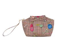 Oilily Makeup Bag Utility Bag Oh La Lily Chianna Cosmetic Bag Pumpkin Spice Beige