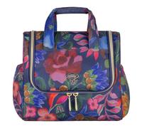 Oilily Toiletry Bag Belle Botanique Cathy Travel Kit with Hook Peacoat Dark Blue