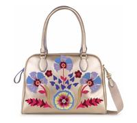 Oilily World Smiley Shoulder Bag 32 cm gold colored
