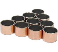 Oilless Bushings,Sleeve Bearing,SF1composite Bushing Copper Self-lubricating The Inner Diameter 8 9 10 12 1Pcs Coupling(10x12x10)