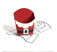 Oilmal Dies Stencil, Christmas Popcorn Box Metal Cutting Dies Stencil DIY Scrapbooking Album Paper