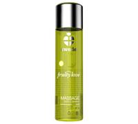 Oils and intimate fragrances Swede fruity love heated massage oil vanilla and golden pear 120 ml., Poids 0.180 Kg