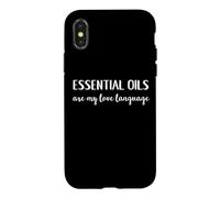 Oils Are My Love Language Aromatherapy Healing Case for iPhone X/XS