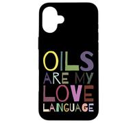 Oils Are My Love Language Essential Oil Vintage Relaxation Case for iPhone 16 Plus
