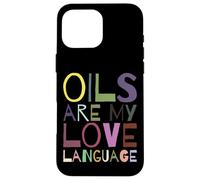 Oils Are My Love Language Essential Oil Vintage Relaxation Case for iPhone 16 Pro Max