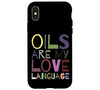 Oils Are My Love Language Essential Oil Vintage Relaxation Case for iPhone X/XS