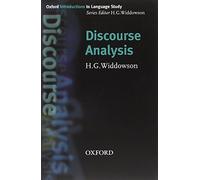 Oils Discourse Analysis (Oxford Introduction to Language Study Series)