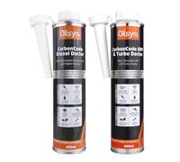 Oilsyn CarbonCode Diesel Doctor & DPF Turbo Dr Combo - 2 x 400ml | Complete Fuel System Clean + DPF & Turbo Treatment - Advanced Multi Detergent & Catalyst Technology