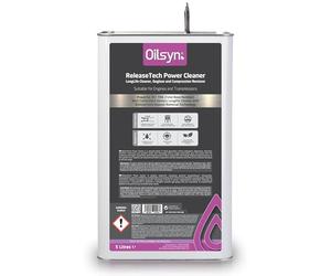 Oilsyn ReleaseTech Power Cleaner Long-life Engine Flush & Transmission Cleaner, Deglazer and Compression Restorer | Next Generation Multi-Cleaning Technology with Ester & Friction Modifier (5 Litres)