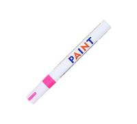 Oily Paint Pen Multiple Surfaces Marking Tool Works on Rubber Glass Metal with Smooth Inks Flows Marking for High Heat