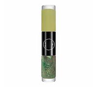Oily Two Color Nail Polish New Quick Drying Non Stripping Nail Polish 12ml Clear on Nails (P, One Size)