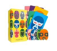 Oink Maskmen Card Game | Discover Which Wrestlers Beat Which as You Play, Then Be First to Empty Your Hand, Clever Strategy Card Game