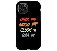 Oink Mooo Cluck Baa Agriculture Profession Case for iPhone 11 Pro