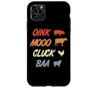 Oink Mooo Cluck Baa Agriculture Profession Case for iPhone 11 Pro Max