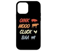 Oink Mooo Cluck Baa Agriculture Profession Case for iPhone 12 mini