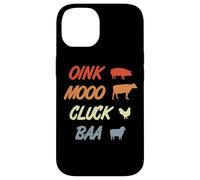 Oink Mooo Cluck Baa Agriculture Profession Case for iPhone 14