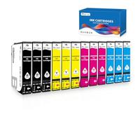 OINKWERE Compatible for 603XL Ink Cartridges 12-Pack Compatible for Epson 603XL Ink Cartridges Multipack for Expression XP-2100 XP-2105 XP-2150 XP-3100 XP-3150 XP-4100 WF-2810 WF-2820 WF-2830 WF-2835