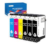 OINKWERE Ink Cartridges Compatible for Epson 603XL Ink Cartridges Multipack for Expression XP-2100 XP-2105 XP-2150 XP-3100 XP-3150 XP-4100 WorkForce WF-2810 WF-2820 WF-2830 WF-2835 (6-Pack)