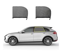 OINTJWWO Car Side Window Sunshades for VW Tiguan Touareg Touran 2016-2020, Auto Visor Sun Shade Blinds Mesh Covers Breathable UV Protection Front Rear Windows Accessories,B/Rear-Window