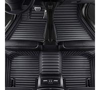 OINTJWWO Leather Car Floor Mats For Land Rover Range Rover Vogue 2012-2022, Custom Full Coverage Carpet Liners Front Rear Row All Weather Waterproof Non-Slip Protection Interior Accessories,A/Black