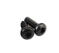 oipwtfbq 2/5/10pcs M5 M6 M8 Length 6-50mm Black 304 Stainless Steel Six-Lobe Torx Pan Head Screw Six Lobe Round Button Head Bolt(16mm,M6 5pcs)