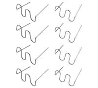 Oiqippnbv 1000Pcs Staples for Hot Stapler Plastic Repair Wave Staples Bumper Bodywork Repairs 0.8 0.6mm S Wave Staples