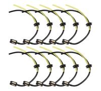 Oiqippnbv 10PCS Fuel Hose Pipe with Fuel Filter Kit for 139/140/G35/144 Strimmer Cutter Mower Trimmer Gasoline Fuel Tank Filter