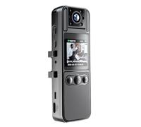 Oiqippnbv 1Set Portable Wearable Body Police Camera 1080P HD Recording 1.4 in Screen Recorder +Night Vision
