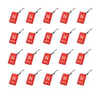 Oiqippnbv 20Pcs NFC Tags Lable Ntag213 13.56mhz Smart Card for All NFC Enabled Phone Smart Business Card NFC 42x26mm C