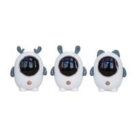Oiqippnbv 3Pcs Cartoon Hand Warmer USB Rechargeable Digital Stove Hand Warmer Mini Electric Heater White