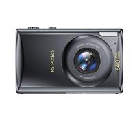 Oiqippnbv 4K Digital Camera for Photography and Video 64MP Autofocus Anti-Shake Vlog Video Camera 18X Digital Zoom Compact Cameras A