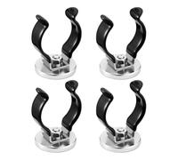 Oiqippnbv 4PCS Universal Magnetic Hooks,Anti-Slip Magnetic Mount Hookd for Broom Hanger and Mop Holder Garden Tool Organizer Rack
