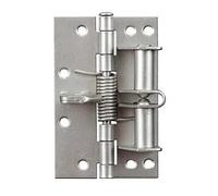 Oiqippnbv Automatic Door Closer Hinges for Cabinet Wardrobe Multi-Function Detachable Spring Hinges Positioning Door Closer,Silver