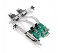 Oiqippnbv Expansion Card ST36 PCIe X1 CH382L 2S1P Industrial RS232+LTP1 Print Multifunction Convenient Expansion Card Easy to Use