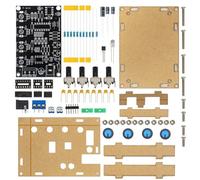 Oiqippnbv ICL8038 Function Signal Generator Module Sine Square Triangle Signal Generators DIY Welding Practice Kit with Case