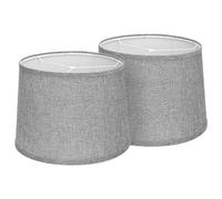 Oiqippnbv Lamp Shades Natural Linen Lampshades 12.6x11.6x9.8Inch For Table Lamp Floor Lamp A