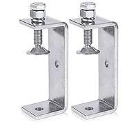 Oiqippnbv Metal Clamp Heavy Duty Clamp C Clamp Woodworking Clamp with Wide Jaw Openings (100MM), 2PCS