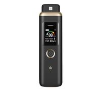 Oiqippnbv Professional Ketone Breath Analyzer Ketone Breath Meter for Tracking Your Ketones Black